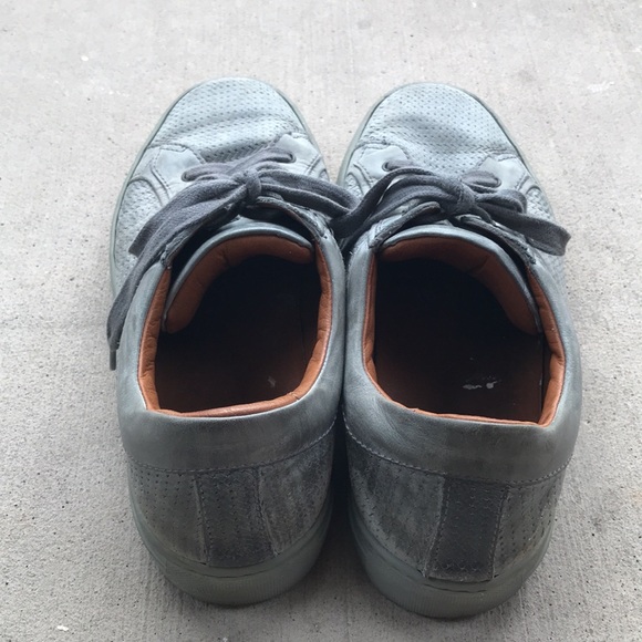 COPY - Aquatalia grey woven leather Sneakers Made In Italy Size 10. GUC - Picture 7 of 13